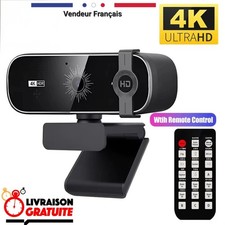 Webcam 4K Ultra HD Caméra
