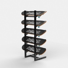 Rack de skateboard 5 niveaux