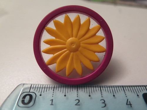Roue avec fleur - de, de