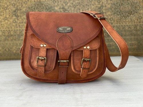 Vintage sac besace cuir - sac,