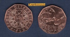 Autriche 5 Euro 2017 L'Agneau