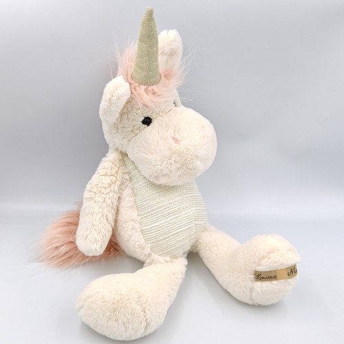 Doudou peluche licorne - , blanche