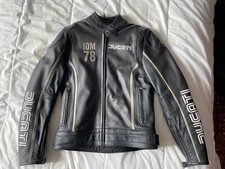 Dainese Ducati  'Isle of Man '78' leather jacket  (Italian size 42)