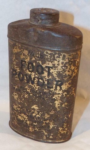 Boite foot powder ww1 - powder, usa