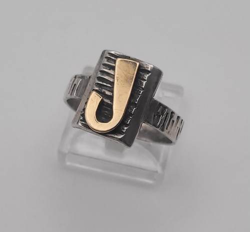 Bague artisanale brutaliste - artisanale,