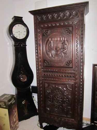 Antique french armoire - french, with