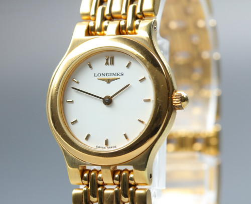 Montre longines ton - or, qz