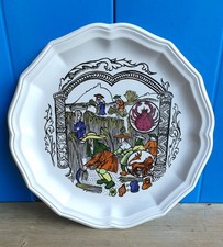 ASSIETTE DÉCORATIVE FAÏENCE