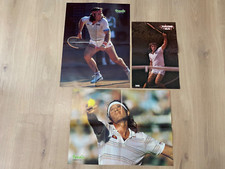 GUILLERMO VILAS,  SET OF 3 POSTERS, COLLECTOR #JT29