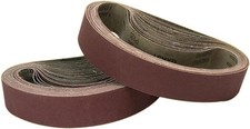Bande abrasive 40x760 mm.5 sortes de gravier mixte (40/80/120/180/320).Ensemble