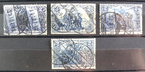 Timbres allemagne 1905 - timbres, :