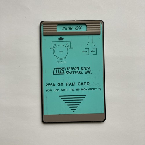 256k ram card for - card, hewlett