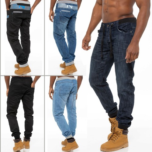 Enzo pantalons jogging jean - pantalons,