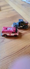 2 Voitures Circuit TYCO Van Maintenance Camion Peterbilt
