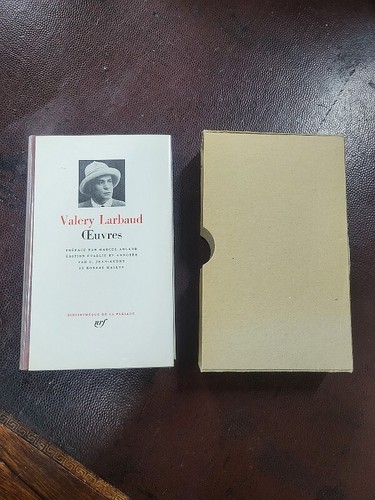 Livre pleiade valery larbaud - pleiade,