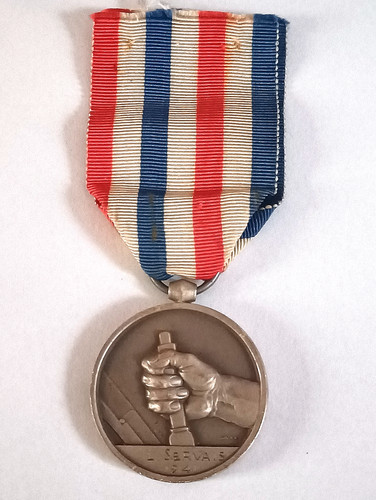 Médaille des cheminots - , 1941