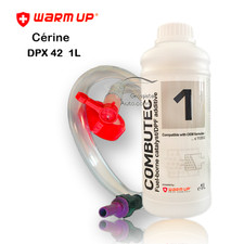 Additif FAP cérine DPX 42 Blanc FAP Combutec 1 1L  Warm Up CITROEN PSA FORD OPEL