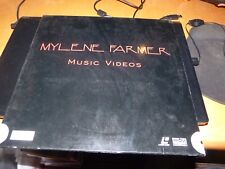 RARE! LASERDISC "MYLENE FARMER : MUSIC VIDEOS" il manque le disque N°1
