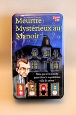 Jeu détective : Meurtre Mystérieux au Manoir (style Cluedo) - petit format