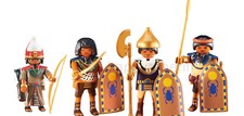 Playmobil 4 soldats égyptiens