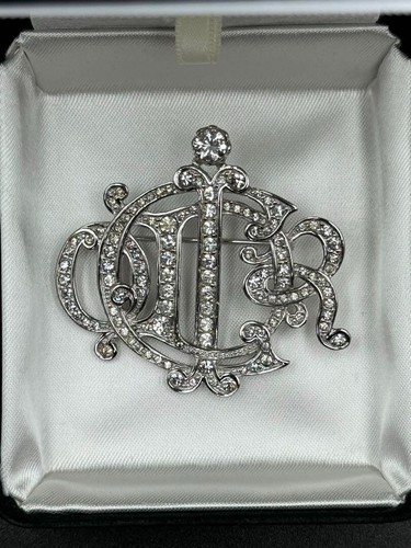 Broche christian dior - dior, strass