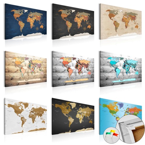 Carte monde tableau - carte,