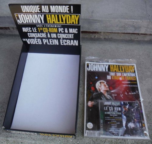 Plv neuf johnny hallyday - plv,