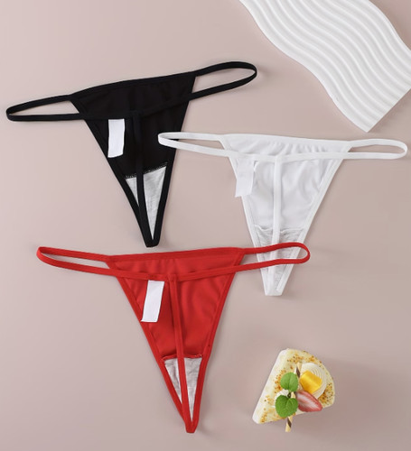 Lot string taille basse - 3,