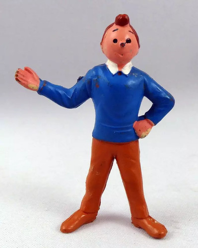 Tintin figurine plastique - -,