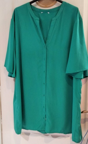 Chemise vert manches courtes