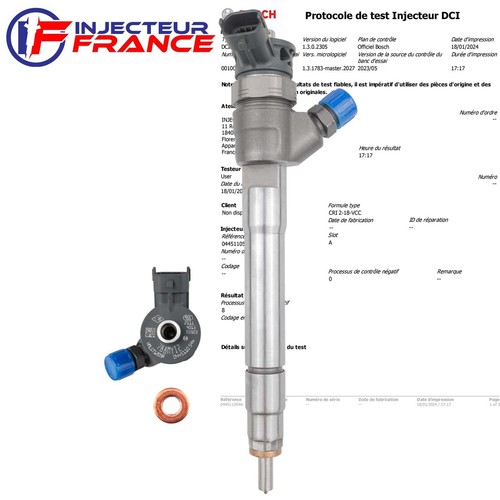 0445110546 injecteur renault - 0445110546,