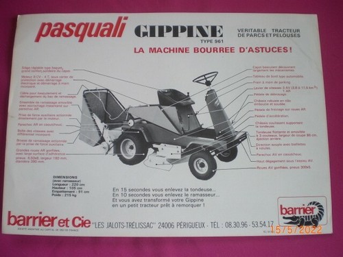 Ancien prospectus - ,