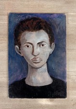 Tableau moderne portrait Adolescent Danseur étoile SERGE PERETTI OPÉRA  DE PARIS