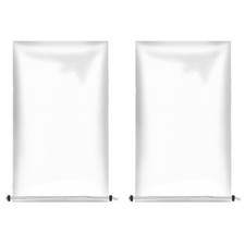 Couverture Film Plante Imperméable 2Pcs avec Cordon pour Arbustes Jeunes et Cul