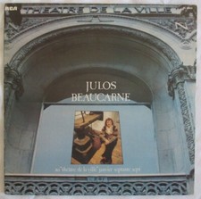 JULOS BEAUCARNE - LP "AU "THÉATRE DE LA VILLE" JANVIER SEPTANTE SEPT"