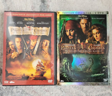Lot de 3 DVD "Pirates des Caraïbes"
