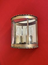 Demie lanterne en applique style , normes CE 90’ Mauduit et Billard France