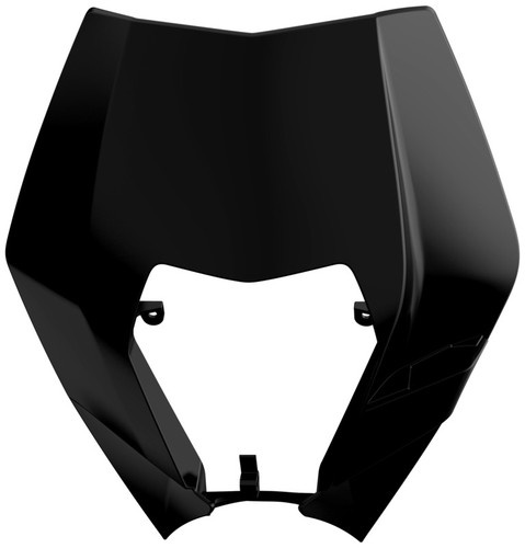 Plaque phare polisport - plaque, noir