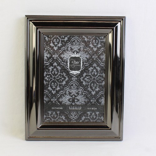 Cadre photo argent sombre - cadre,