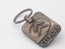 PORTE CLÉS ANCIEN - KEY FOB - KEYCHAIN - CITROËN - SOCIETE COMMERCIALE LYON
