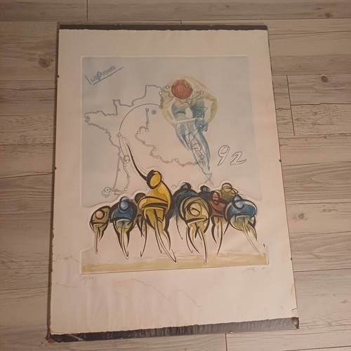 Tableau gravure art velo - tableau,