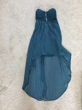 Poetry Junior teal strapless