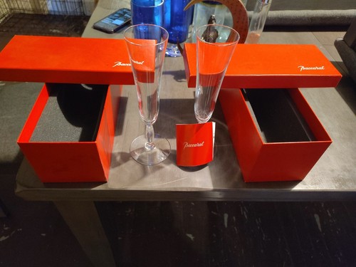 Baccarat crystal glasses - baccarat, art