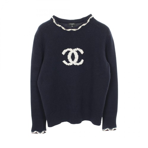 Pull tricoté chanel coco mark - chanel,