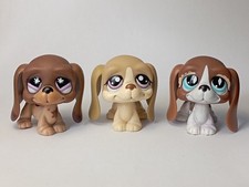 LPS LITTLEST PETSHOP PET SHOP HASBRO - Chien / Dog Basset Hound #665 #1465 #502