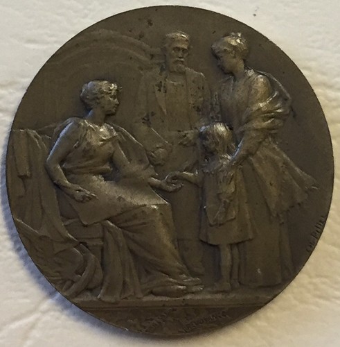 Médaille bronze caisse - médaille,