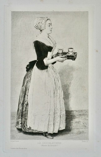 Chocolatiere gravure orig - la, chocolatiere-gravure