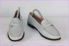 Mocassins TRIVER FLIGHT Tout Cuir Bleu Ciel T 35.5 TTBE