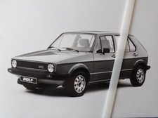 Photo presse Volkswagen GOLF Turbo diesel  . a42