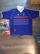 Ensemble Equipe De France 98 Vintage Maillot Appareil Photo Télé Loisir
